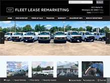 Tablet Screenshot of fleetleaseremarketing.com